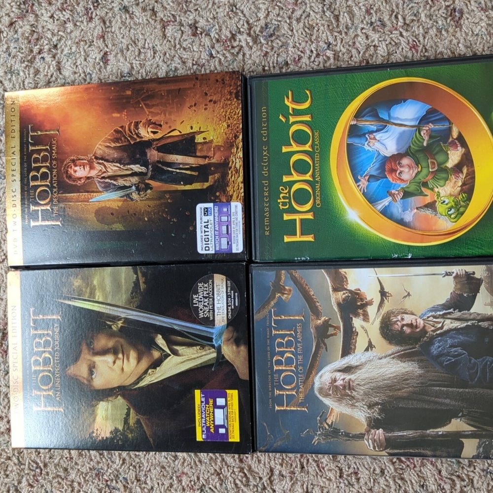 Hobbit DVDS